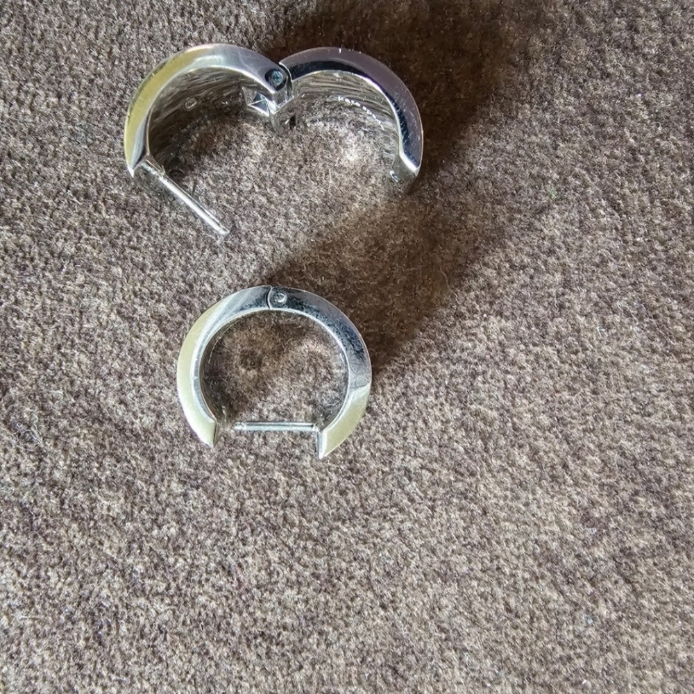 KATE SPADE SILVER EARRINGS - Picture 6 of 11